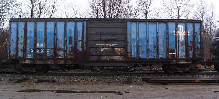 Photo of B&M boxcar #3520