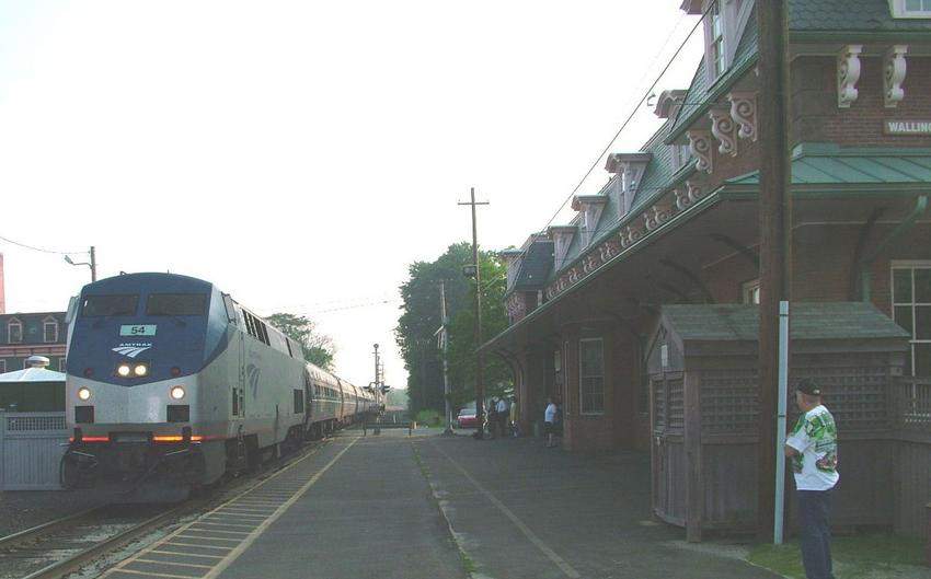 Photo of Amtrak P42DC 54 & the Bankers