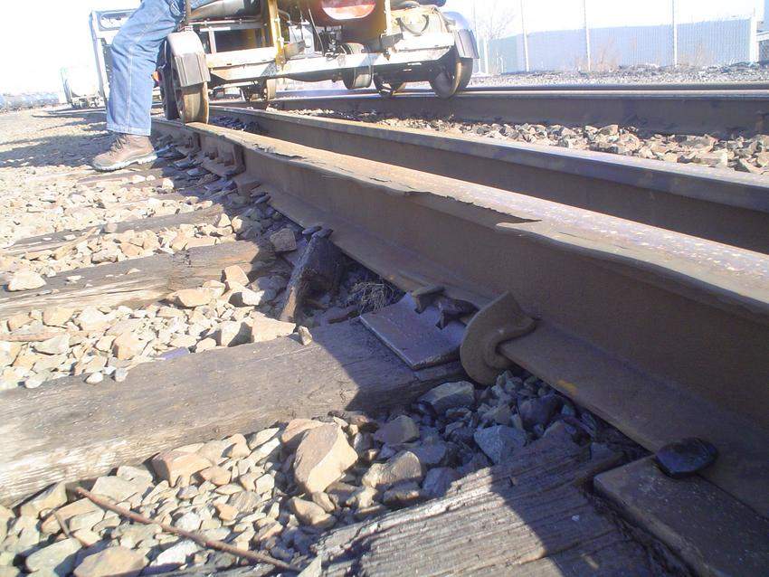 Photo of Worn rail