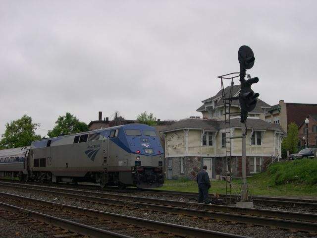 Photo of Amtrak train