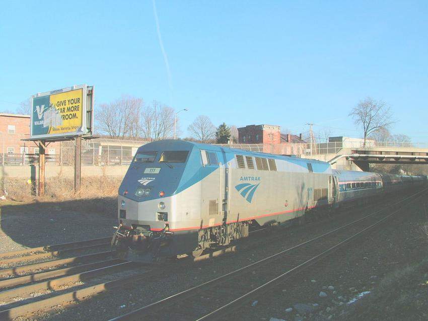 Photo of Amtrak P42DC 111 & #56