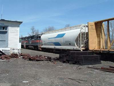 Photo of Maine Central Railroad, Old Town station.