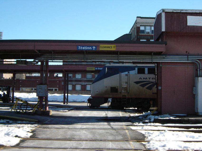 Photo of Northbound Amtrak  Vermonter 54