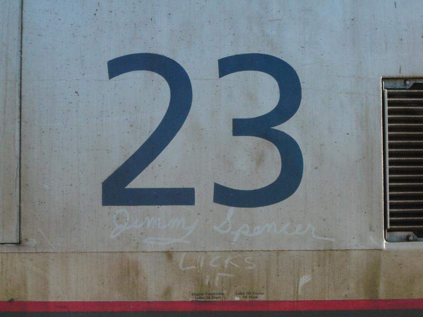 Photo of Amtrak P42 # 23