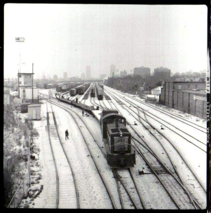 Photo of Beacon Park Yard switcher 1972