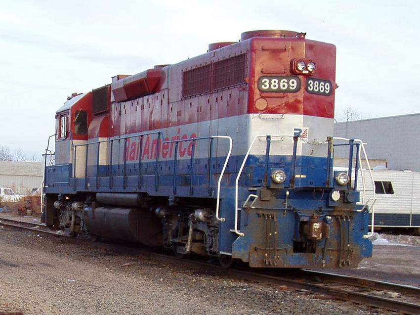 Photo of CSOR yard - Rail America Unit - East Hartford.