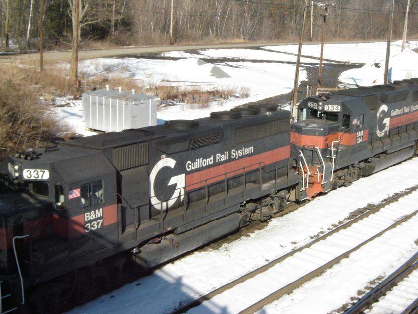 Photo of Guilford GP40's