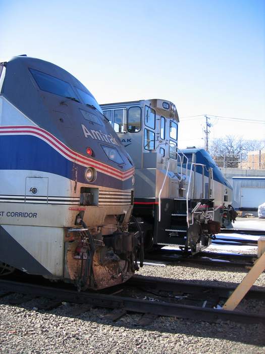 Photo of 3 Locos @ Union Station in New Haven, CT