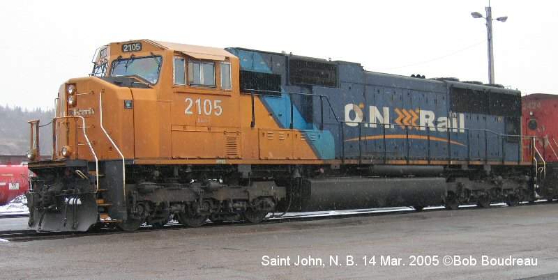 Photo of Ontario Northland SD75I Saint John, N. B.