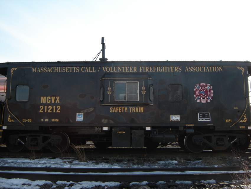 Photo of Mass Firefighters Safety Caboose