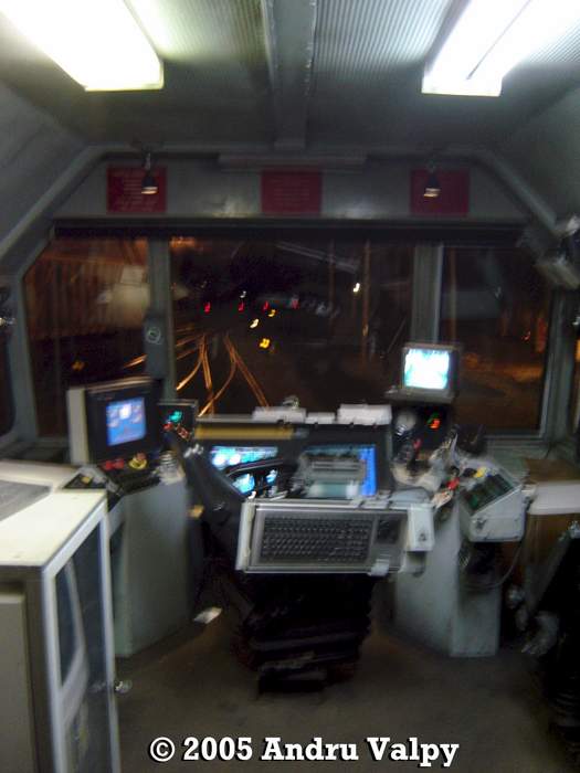 Photo of RG 311 Loram Rail Grinder Inside Cab - 3