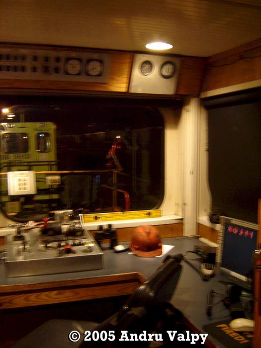 Photo of RG 311 Loram Rail Grinder Inside Cab - 5