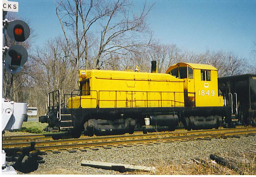 Photo of Northeast Utilities 1849 Switcher at Mt Tom Power Plant in Holyoke,MA
