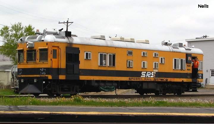 Photo of Sperry Rail Service car #146 at Ayer MA