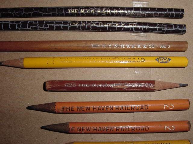 Photo of NYNHHRR_New Haven RR. Pencils