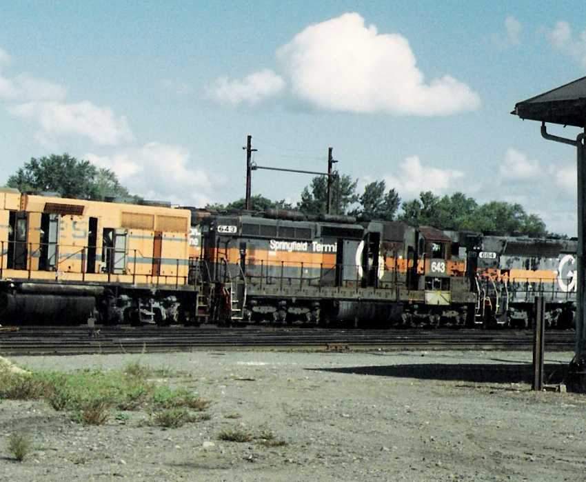 Photo of ST #643 in the Waterville Deadlines