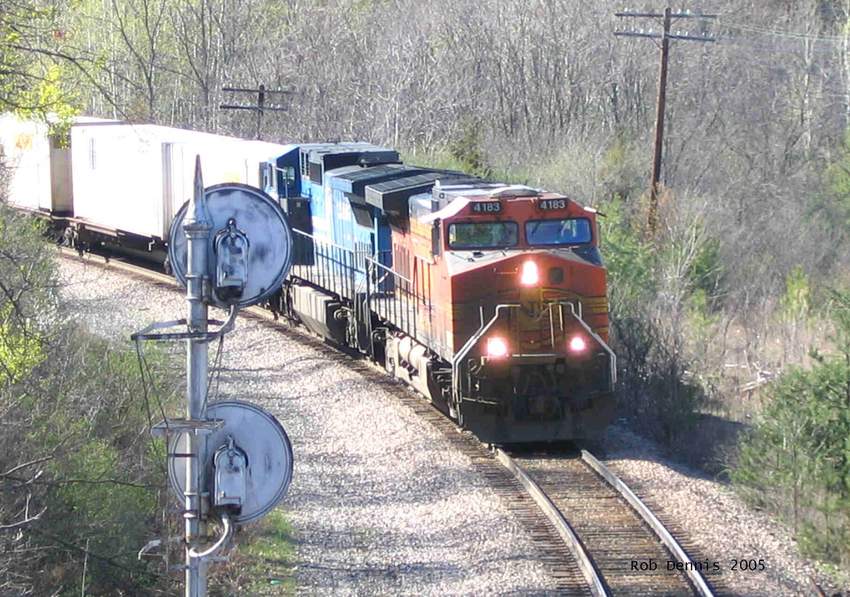 Photo of BNSF#4183, Train 168, CPF 478
