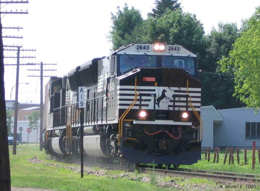 Photo of NS 2643, Train 169, Mechanicville