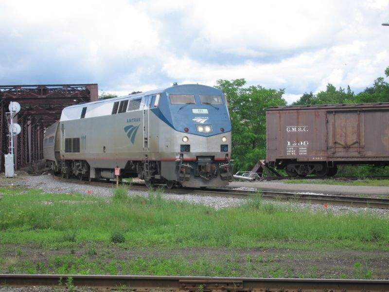 Photo of Amtrak at Bellows Falls