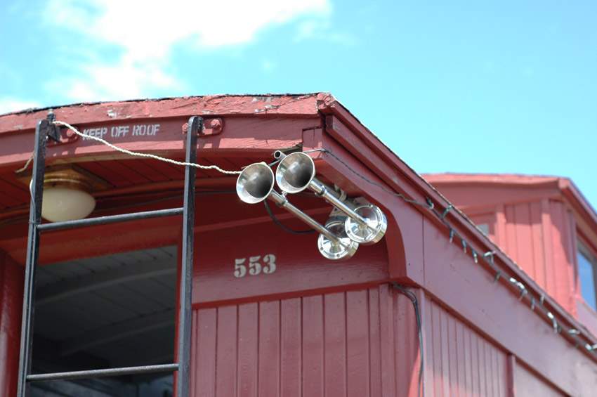 Photo of The big horns  MNGRR caboose # 553