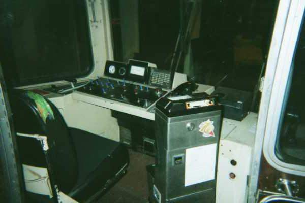 Photo of Controls of a Green Line LRV.