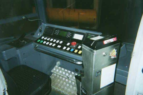 Photo of Controls of a Green Line Type 8.