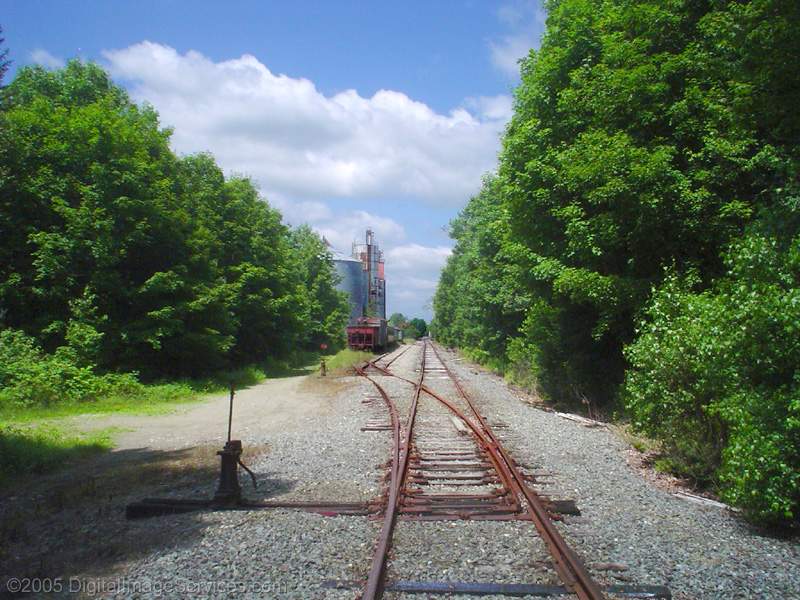 Photo of Approaching Thorndike, ME, on the B&MLRR