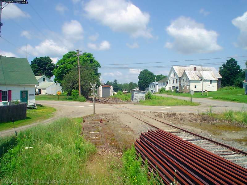 Photo of Site of the former B&MLRR station at Thorndike, ME
