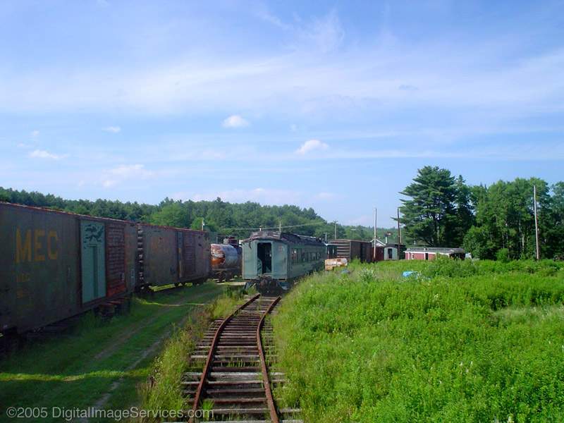 Photo of Part of the collection of rolling stock at the CPCRR Musuem, City Point, ME