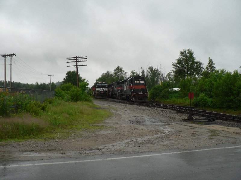 Photo of empty coal train in bow nh