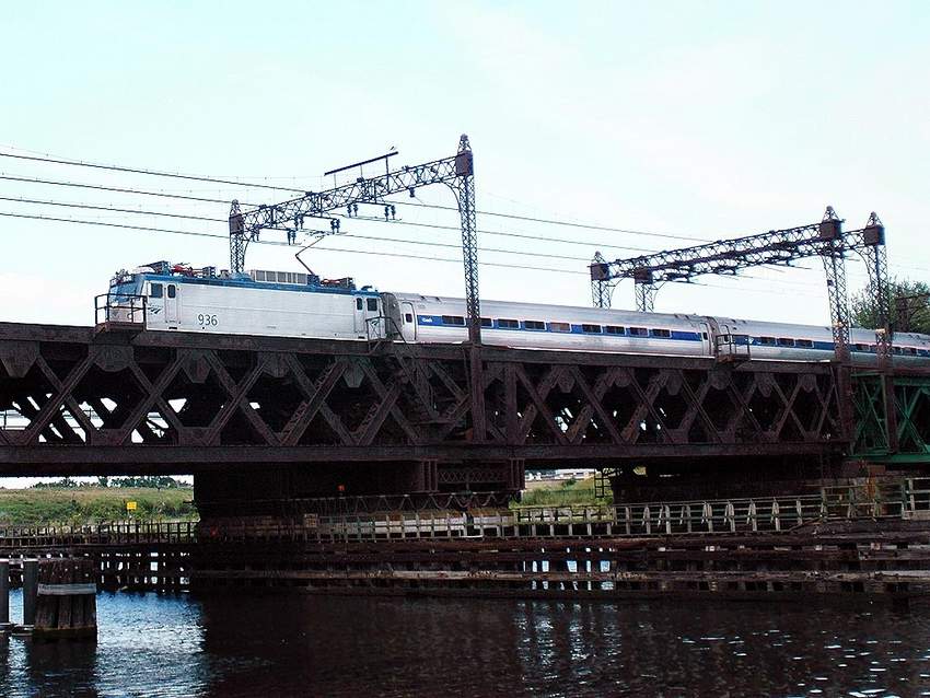 Photo of The New Haven Line At South Norwalk, CT