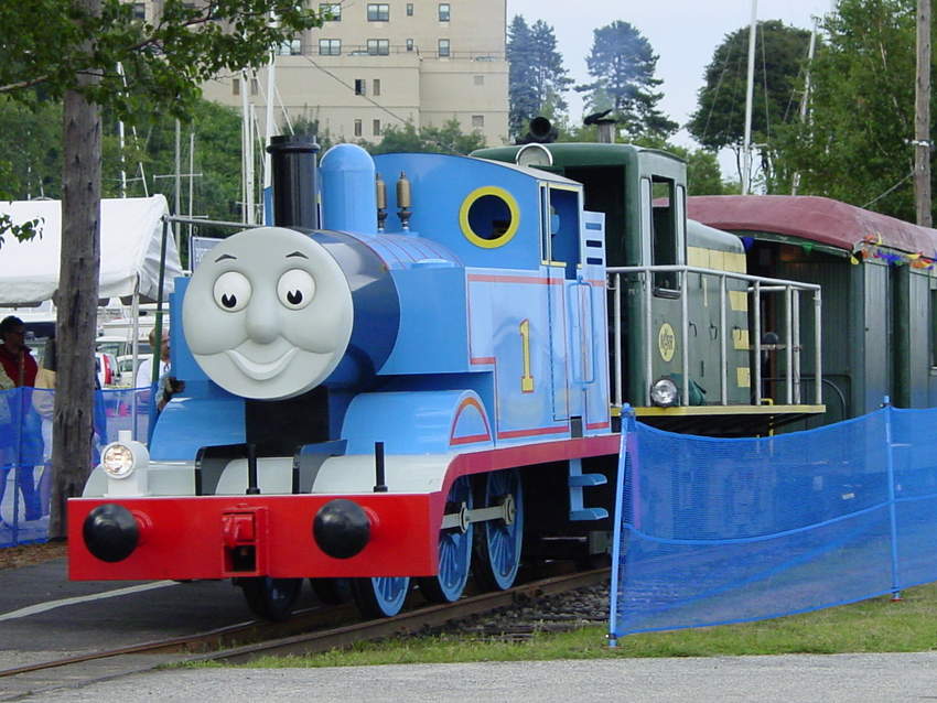 Photo of Thomas the Tank Engine at the MNGRR!!!