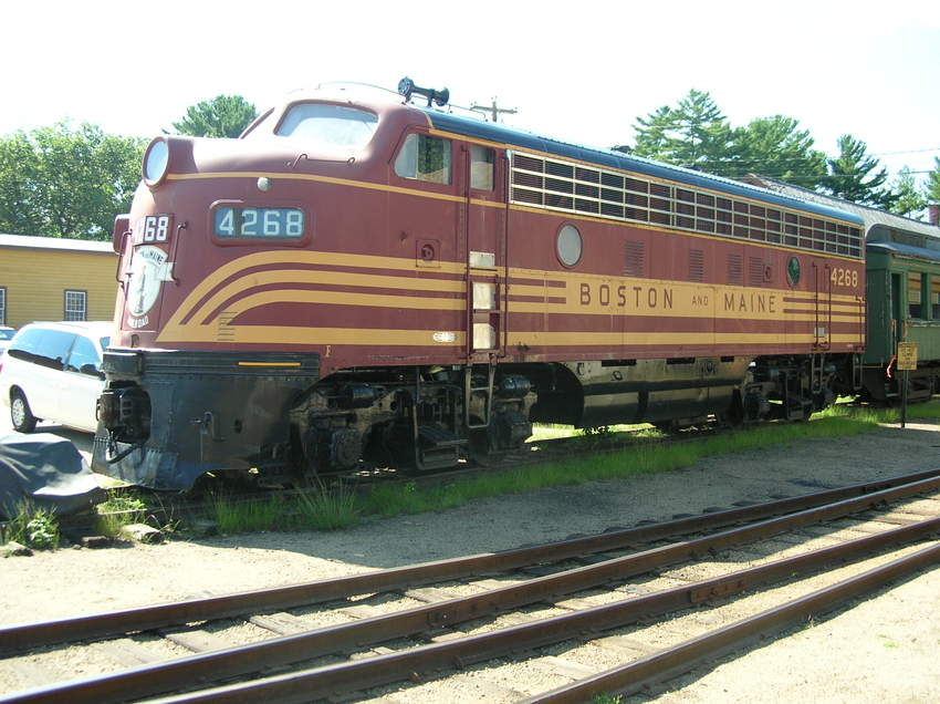 Photo of Conway Scenic Railroad B&M 4268 at North Conway, NH