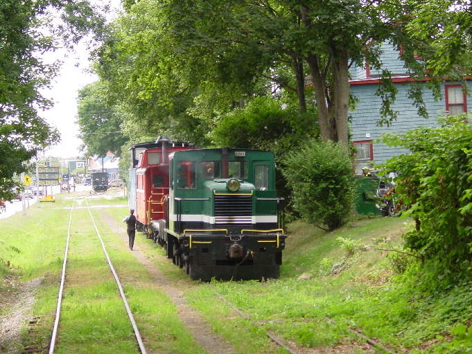 Photo of Work Train at Stacy House