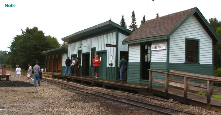 Photo of Sheepscot Station on the WW&F