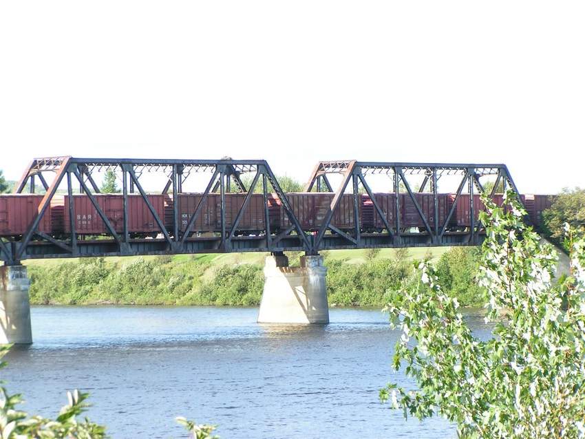 Photo of Van Buren Bridge Co. # 3 wide shot.