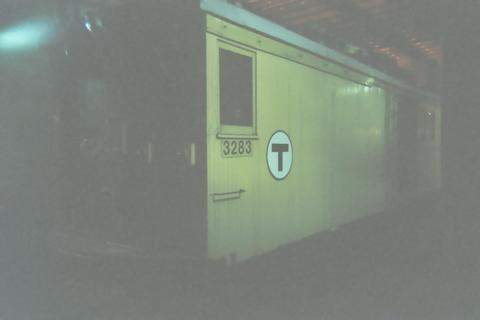 Photo of MBTA Green Line Wire Car 3283.