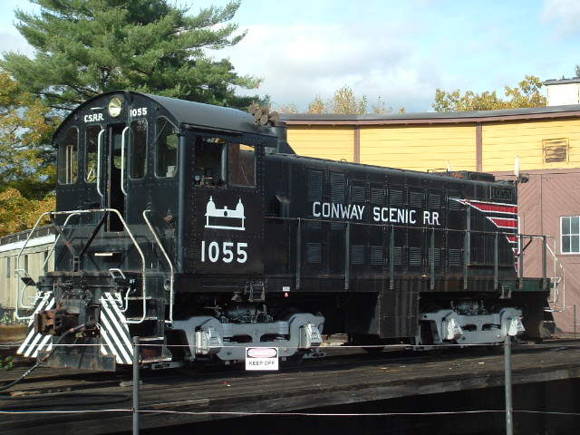 Photo of 1055 on the turntable