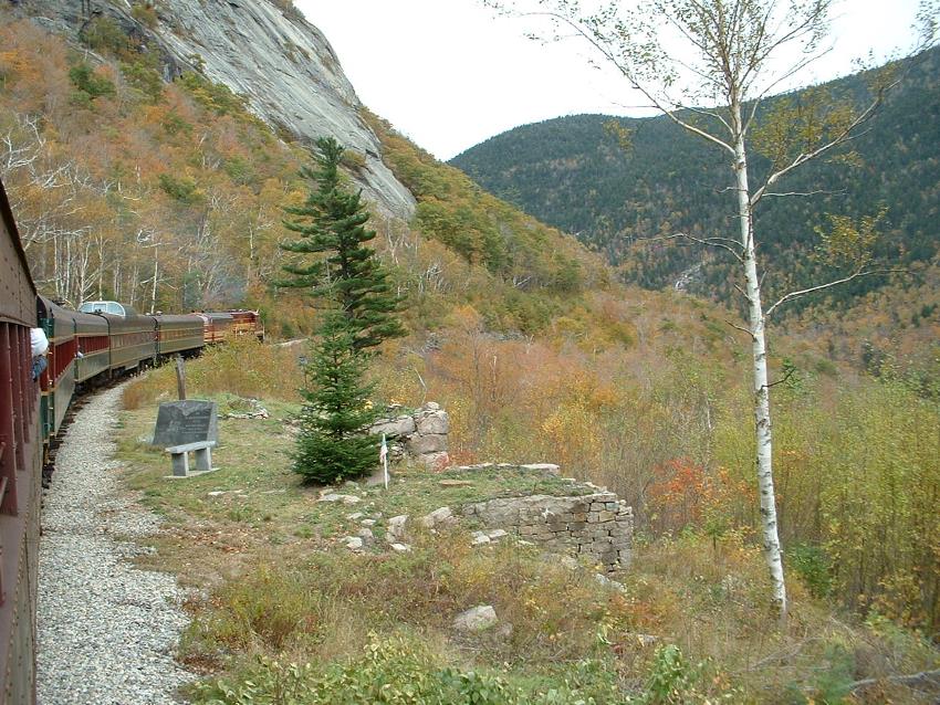 Photo of Mt. Willard section house site