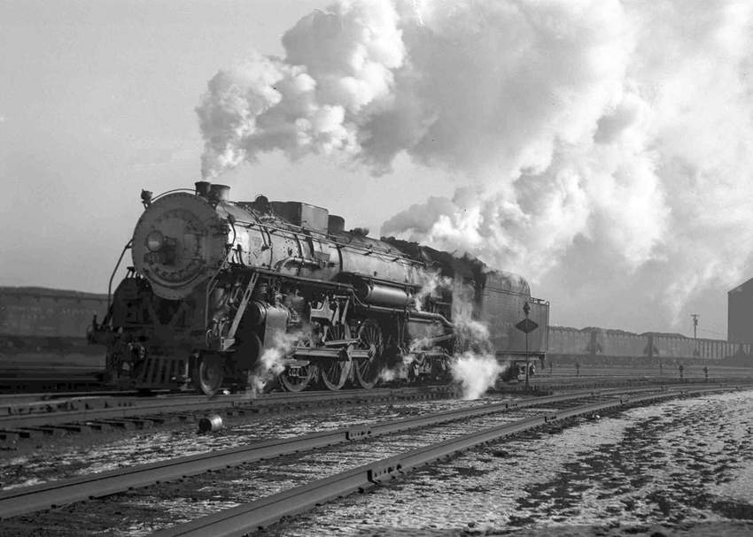 Photo of Boston & Albany 4-6-4 Hudson Steam Locomotive date unknown
