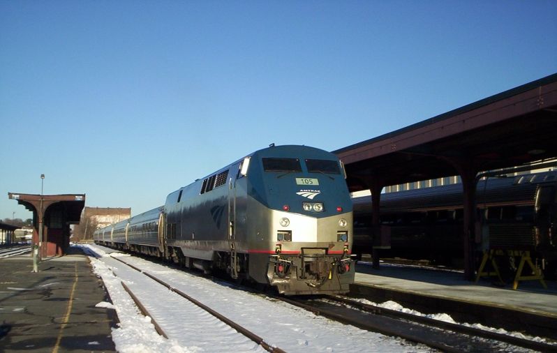 Photo of Amtrak in Springfield