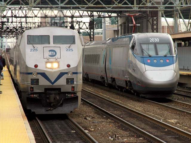Photo of The New Haven Line At Bridgeport, CT