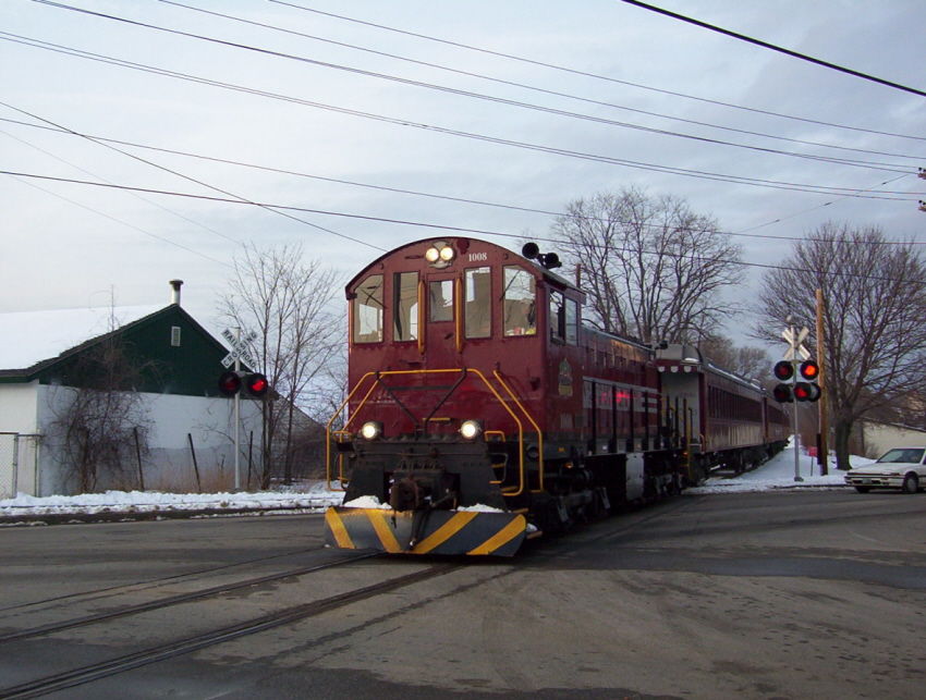 Photo of Laconia NH Santa Fund Train