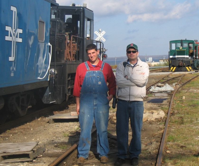 Photo of Brakeman and Engineer