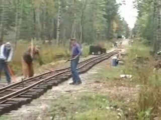 Photo of Laying Track