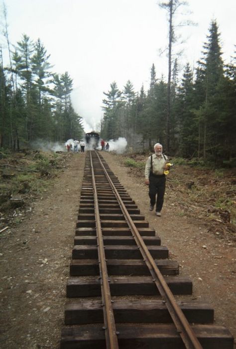 Photo of End of the line after april work weekend 2005