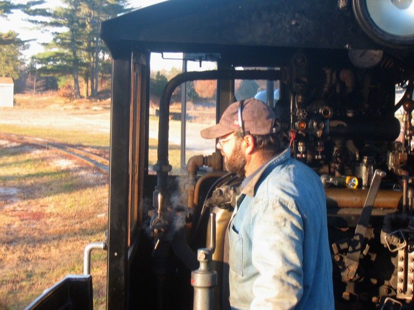 Photo of Edaville Steam Engineer
