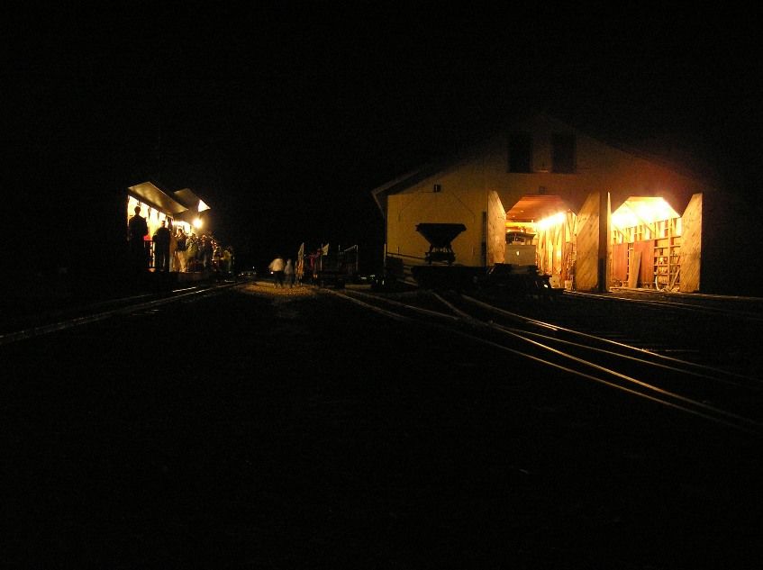 Photo of Looking South at Station and Engine House