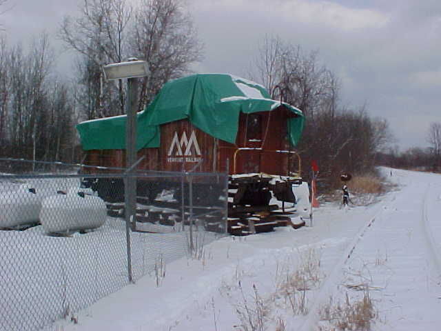 Photo of CABOOSE READY TO MOVE-VTR# 3