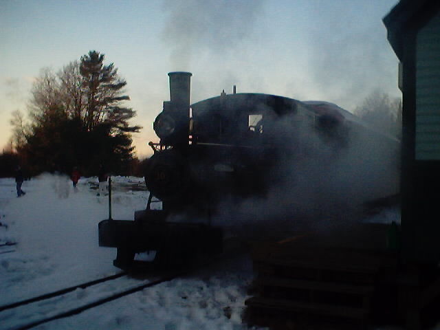 Photo of Winter Steam at Alna Center
